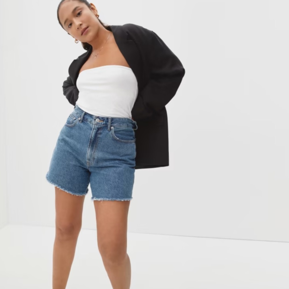 Everlane A-Line Denim Short
